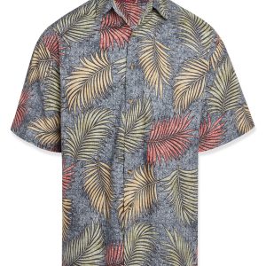 Salamanca Leaves Camp Shirt - L