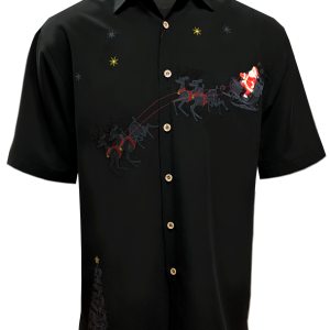 Night Before Christmas - Black, XL