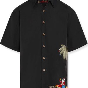 Resting Santa - Black, XL