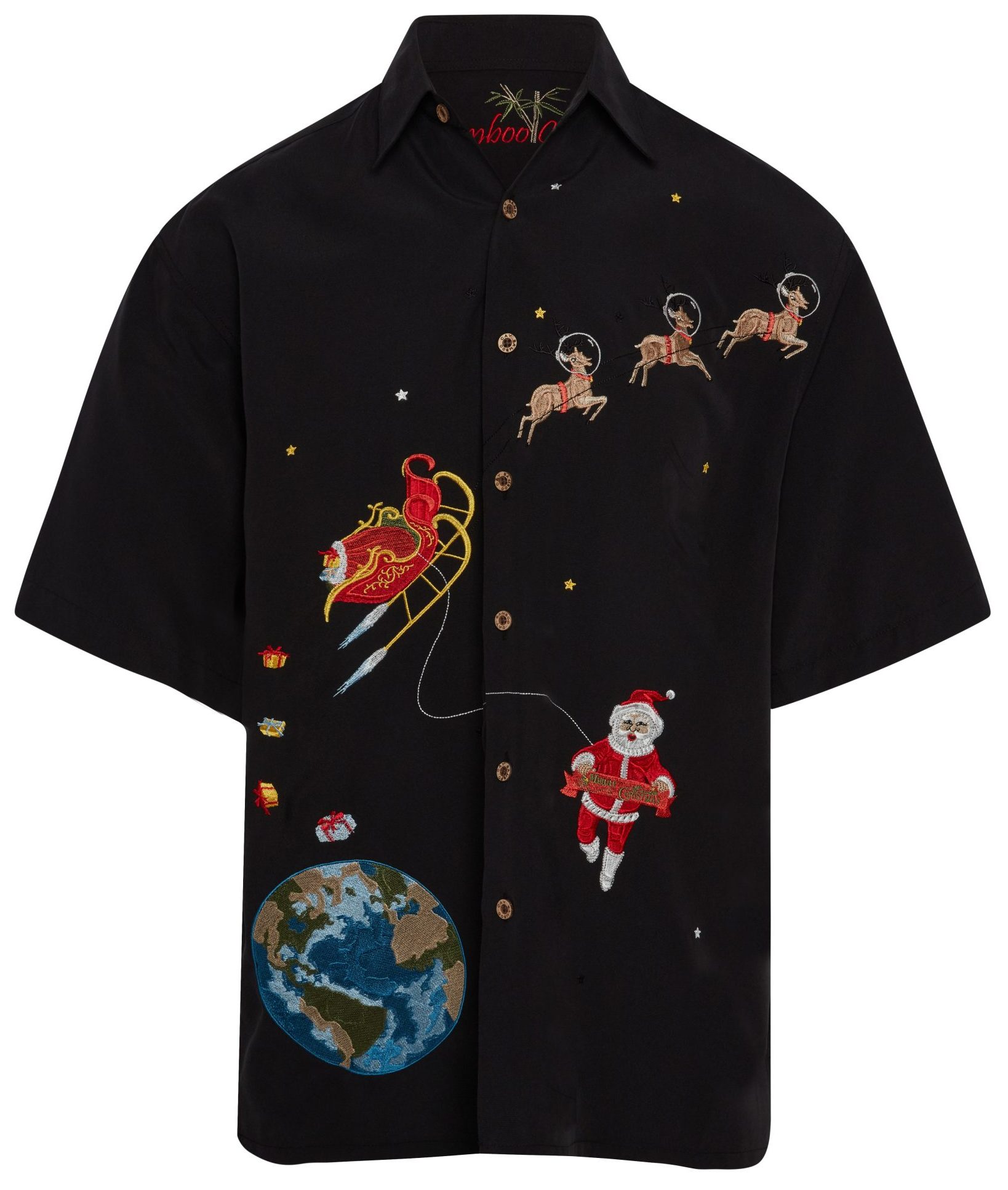Bamboo Cay Christmas In Space Camp Shirt