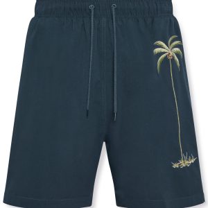 Single Palm - Navy, S