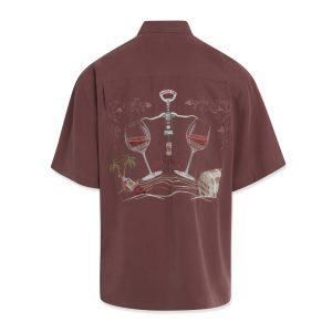 bamboo cay short sleeve embroidered relax and unwined camp shirt