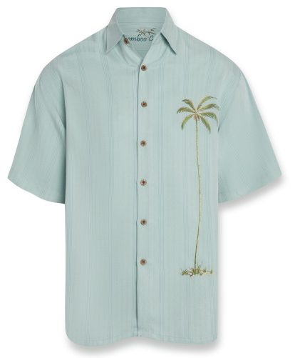 Single Palm - Aqua, 2XL