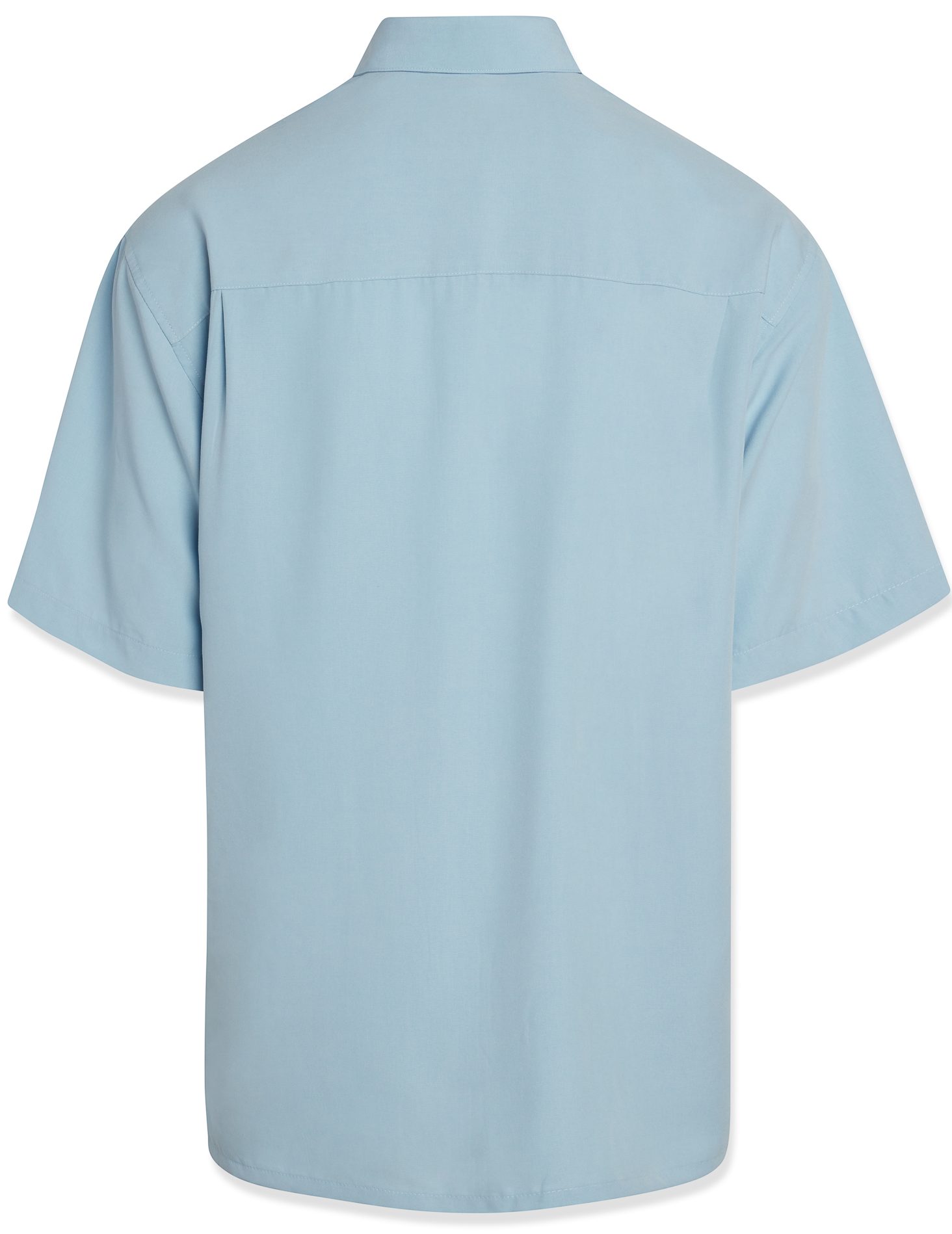 Bamboo Cay Chalk Blue Color Camp Shirt
