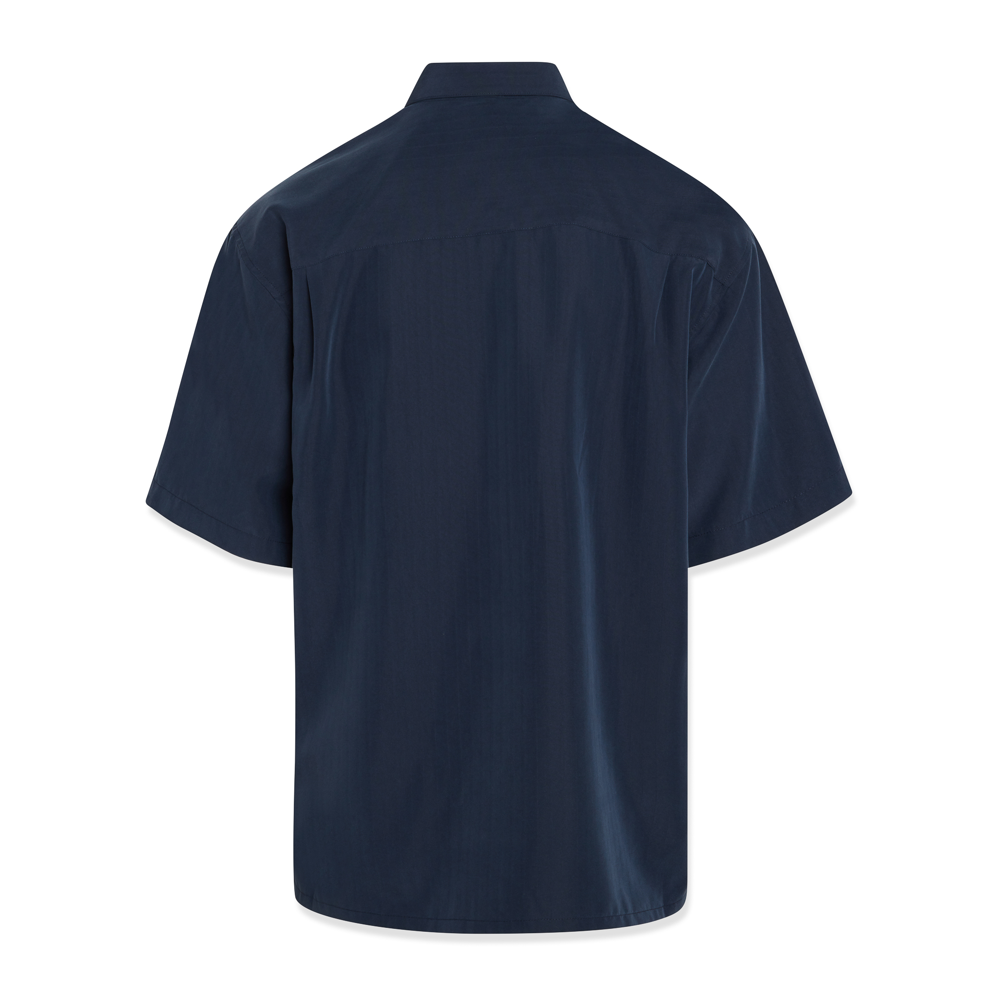bamboo cay panelled pacific palms bowling shirt