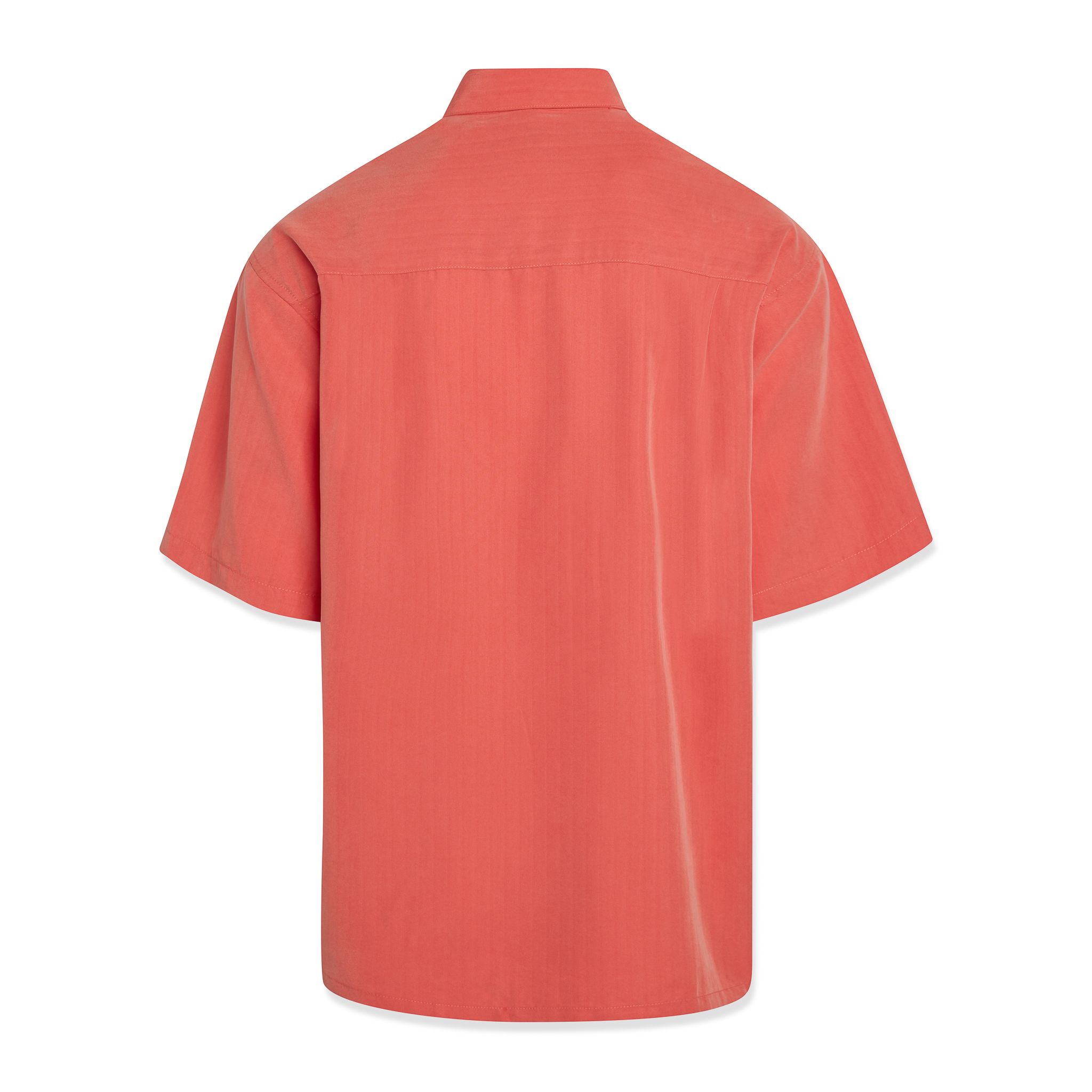 bamboo cay panelled pacific palms bowling shirt