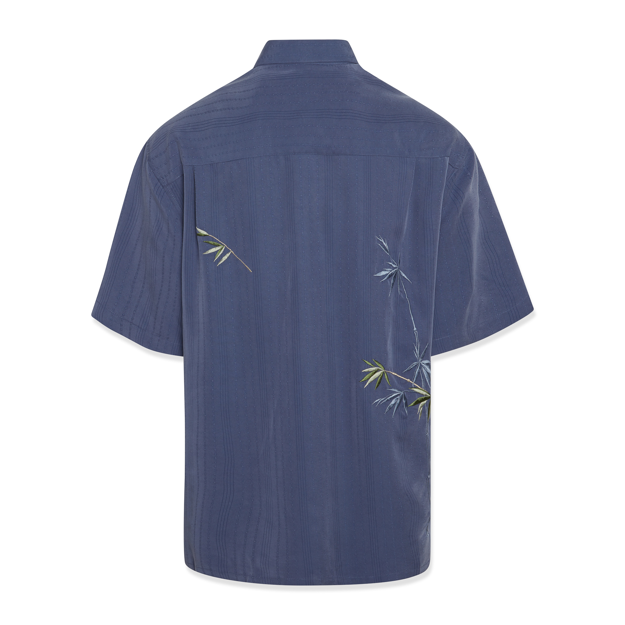bamboo cay flying bamboos embroidered shirt