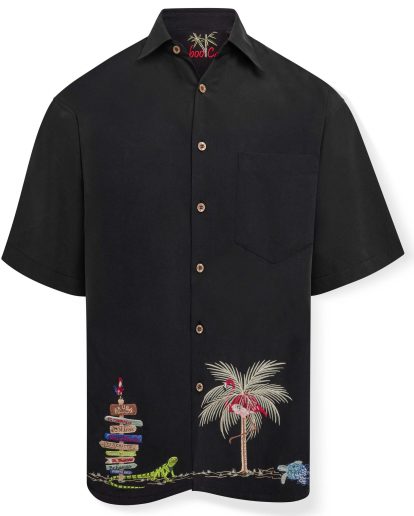 Carribbean Treasures - Black, L