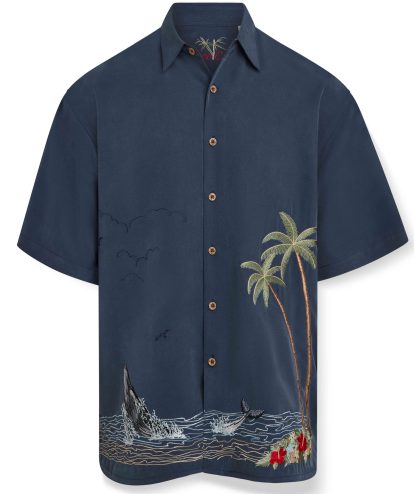 Whale Freedom - Navy, L