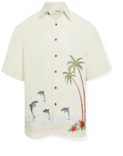 Dolphin Freedom - Cream, L