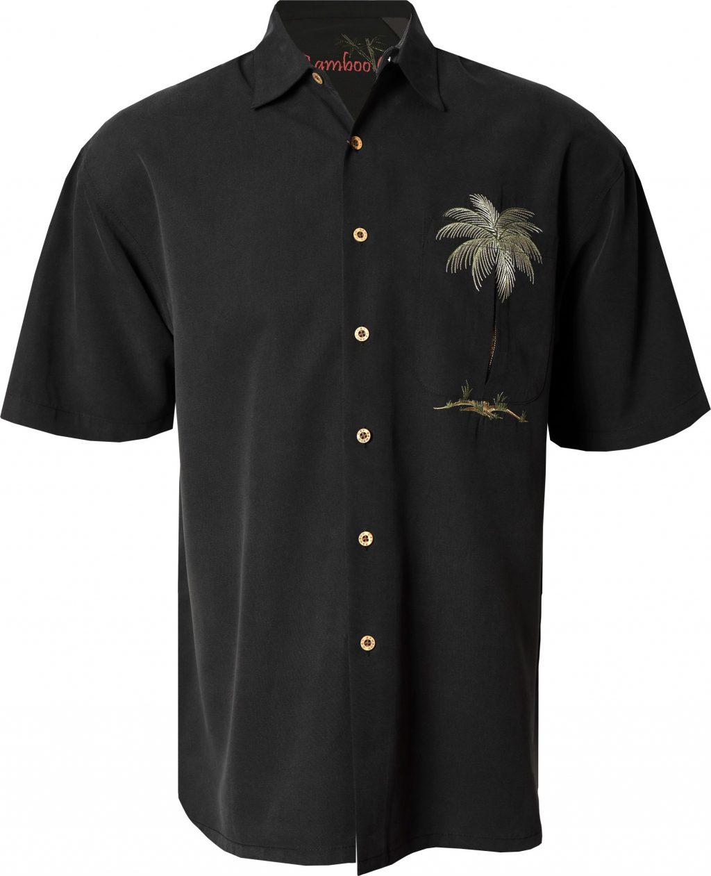 bamboo cay mens palm tree peekaboo shirt