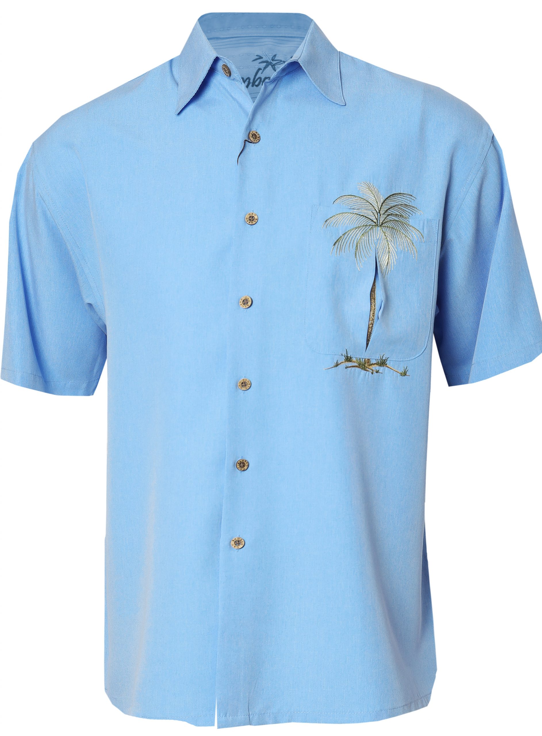 Bamboo Cay Short Sleeve Button Down Shirt