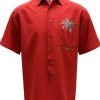 bamboo cay embroidered camp shirt