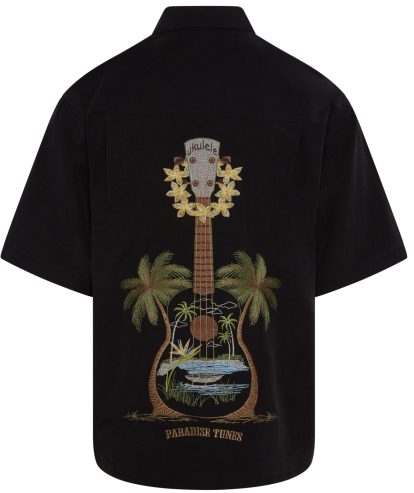 Bamboo Cay Men's Ukulele Camp Shirt
